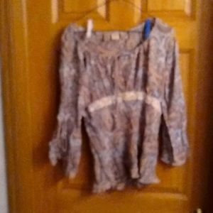 Multi colored blouse